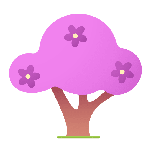 Tree garden nature flower icon Tree garden nature flower icon