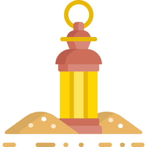 Lantern candle fire flame icon