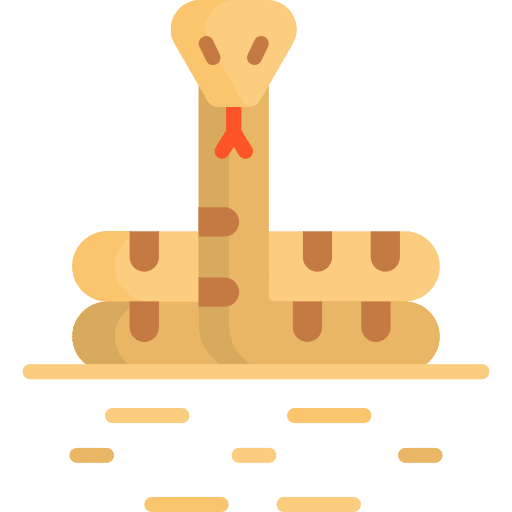 Snake snake desert animal kingdom icon