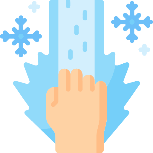 Ice control superpower ice icon Ice control superpower ice icon