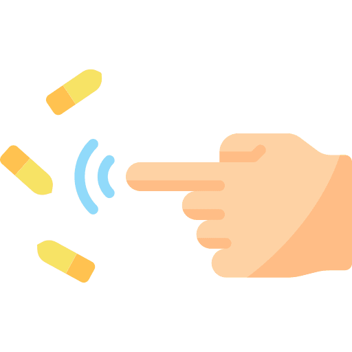 Telekinesis miscellaneous superpower hand icon Telekinesis miscellaneous superpower hand icon
