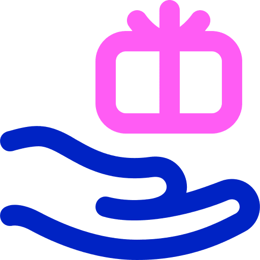 Gift box birthday gift box birthday and party icon