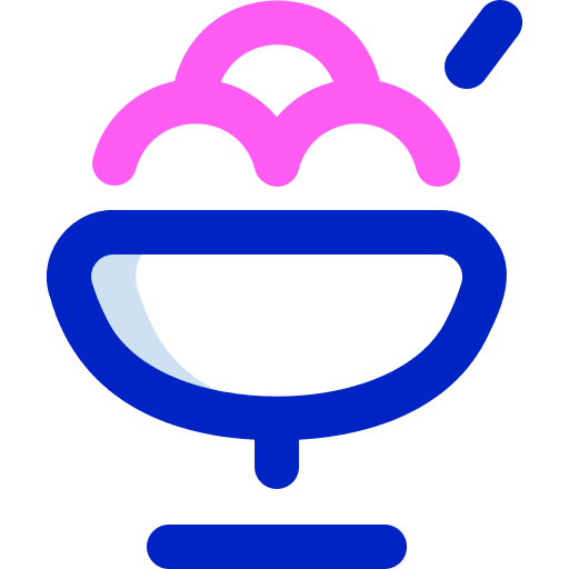 Ice cream cup cup scoop sweet food icon