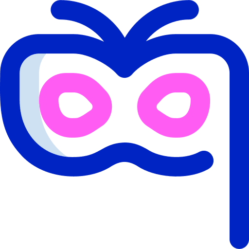 Eye mask birthday and party fashion eye mask icon Eye mask birthday and party fashion eye mask icon