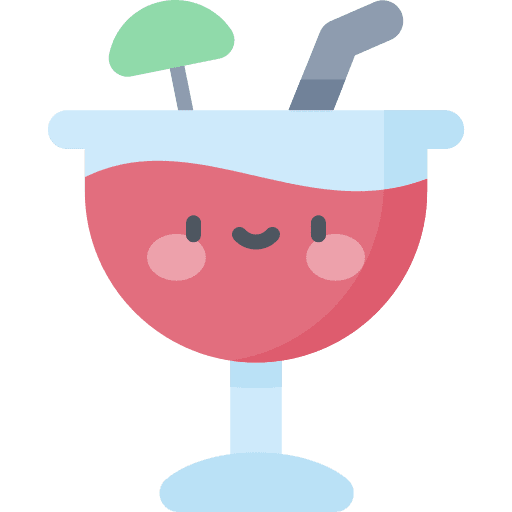Cocktail drink alcoholic food and restaurant icon