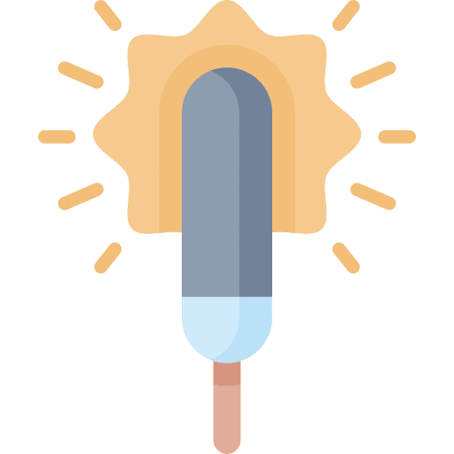 Bengal light celebration party illumination icon