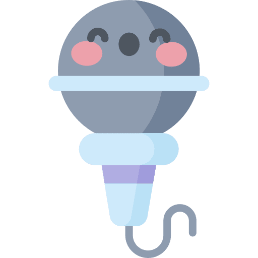 Microphone singer sound microphone icon