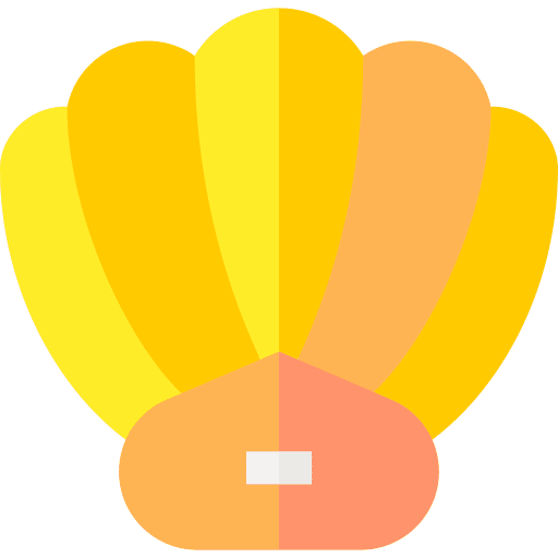Shell clam shell animal kingdom icon Shell clam shell animal kingdom icon