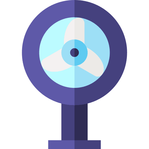 Fan electronics technology ventilator icon Fan electronics technology ventilator icon