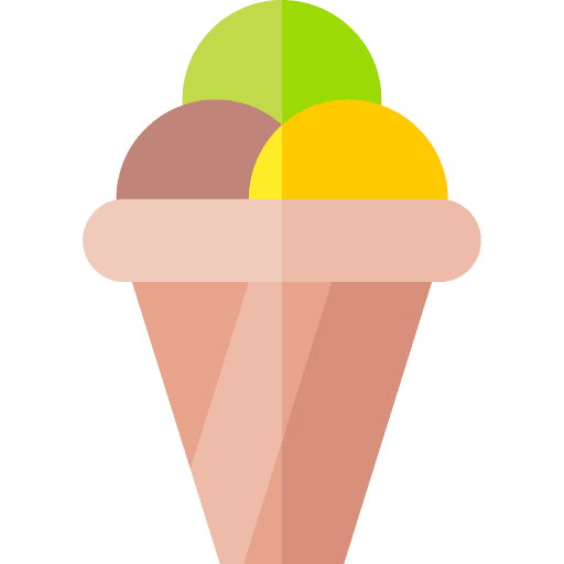 Ice cream food and restaurant cone ice cream icon Ice cream food and restaurant cone ice cream icon