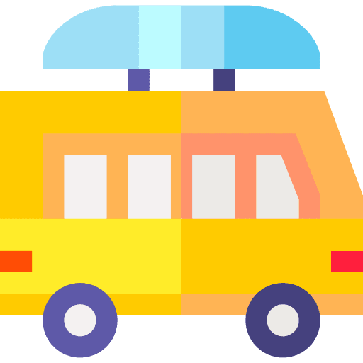 Camper trailer recreational vehicle holidays icon Camper trailer recreational vehicle holidays icon