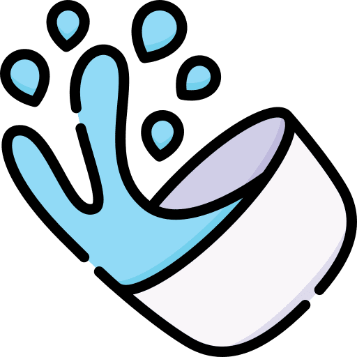 Splash cultures liquid bowl icon