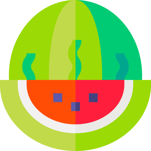 Watermelon healthy food summertime watermelon icon Watermelon healthy food summertime watermelon icon