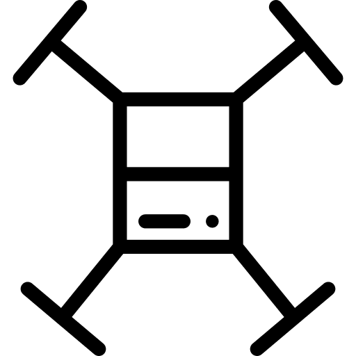 Drone aircraft camera wifi icon