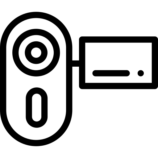Video camera recorder handy camcorder icon