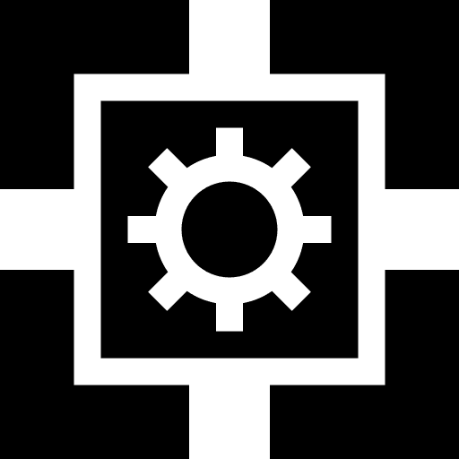 Application settings configuration interface icon