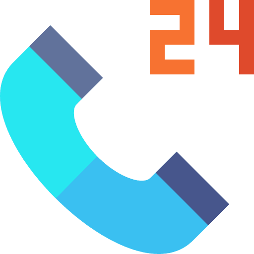 24 hours phone call 24 hours telephone icon 24 hours phone call 24 hours telephone icon