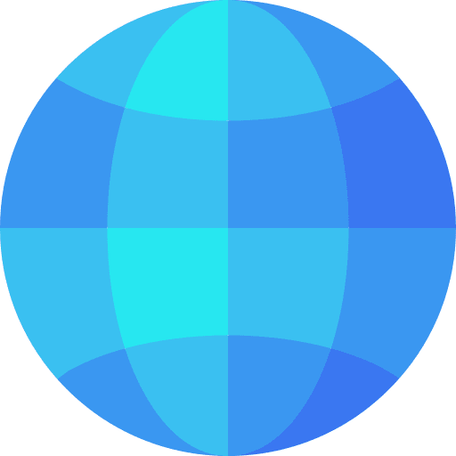 Globe google earth web planet earth icon