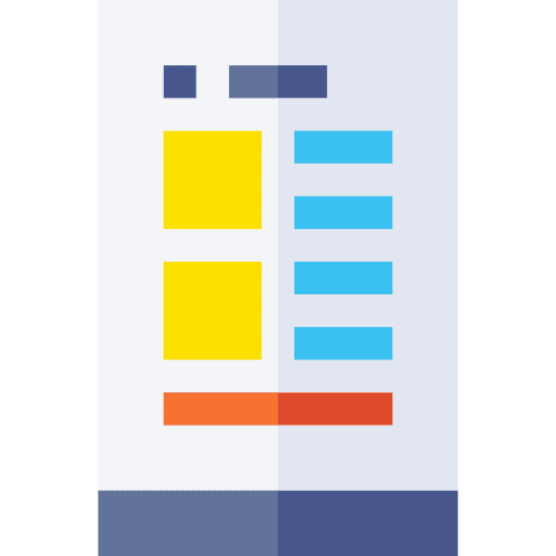 Contact list list file notepad icon Contact list list file notepad icon