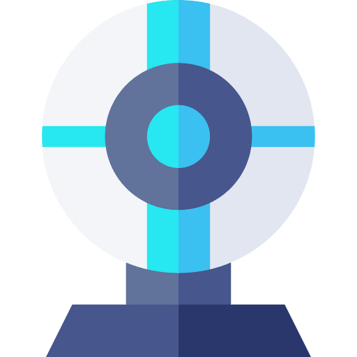 Webcam web camera electronics video chat icon Webcam web camera electronics video chat icon