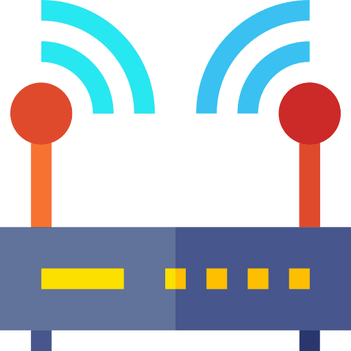 Wifi computer hardware electronics communications icon Wifi computer hardware electronics communications icon