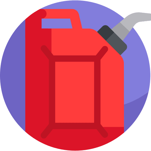 Gas tank oil tank car dippel oil icon