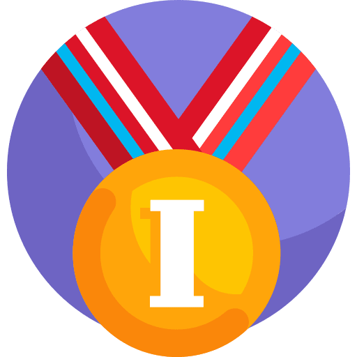 Medal one sports and competition competition icon Medal one sports and competition competition icon