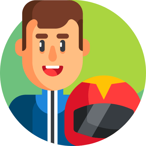 Competitor racing user person icon Competitor racing user person icon