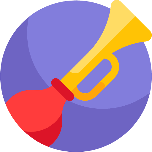 Horn sport air horn party icon Horn sport air horn party icon