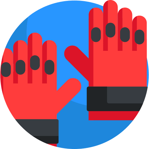 Gloves accessory security racing icon Gloves accessory security racing icon