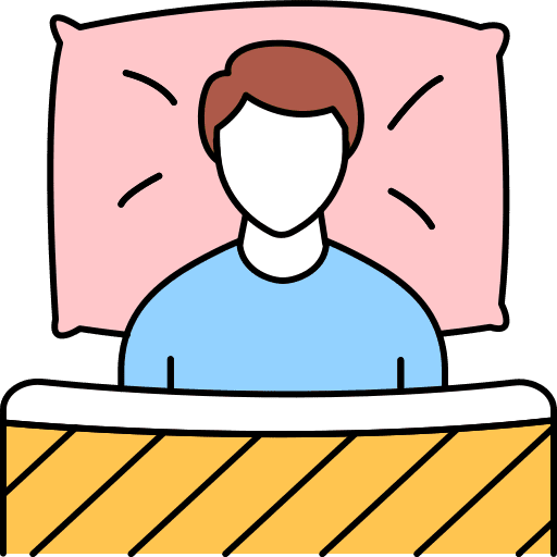 Relax routine people bed time icon Relax routine people bed time icon