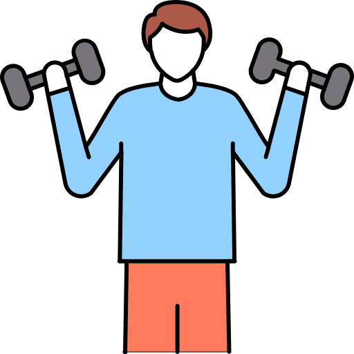 Routine workout sports and competition routine icon Routine workout sports and competition routine icon