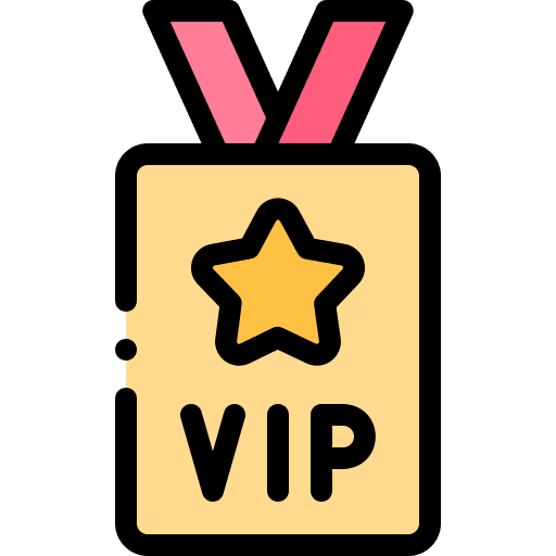 Vip card entertainment exclusive badge icon Vip card entertainment exclusive badge icon