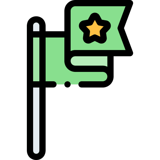 Flag celebrity party flag icon Flag celebrity party flag icon