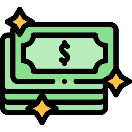 Money cash profits money icon Money cash profits money icon