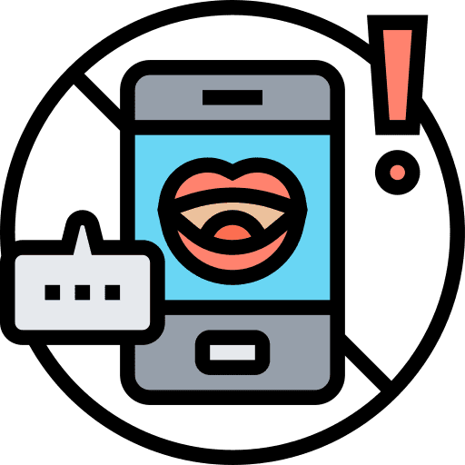 Harassment signaling communications offensive icon