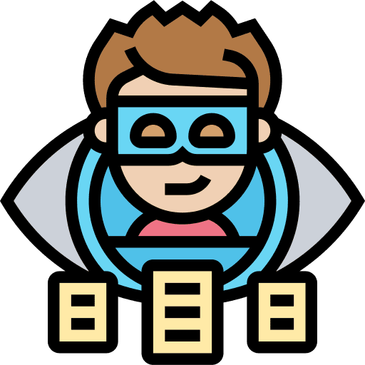 Identity theft user personal data identity theft icon