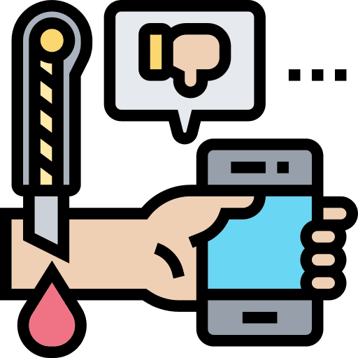Suicide veins miscellaneous depression icon