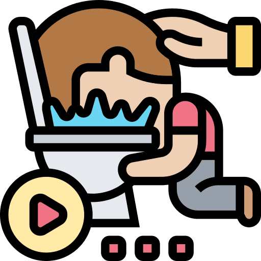 Video man bullying video icon