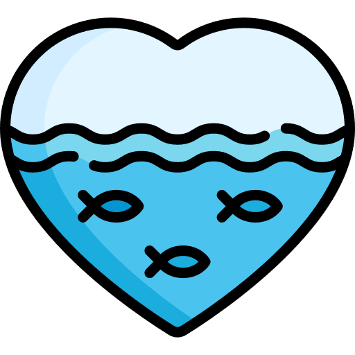 Heart ecology and environment preservation scenery icon Heart ecology and environment preservation scenery icon