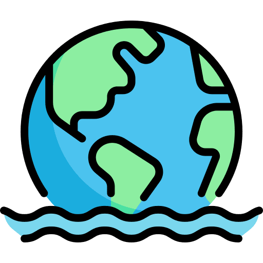 Ocean protection ocean nature icon