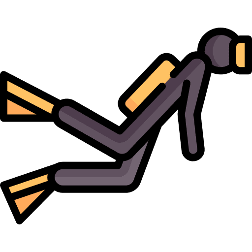 Scuba diver underwater scuba diver extreme sport icon