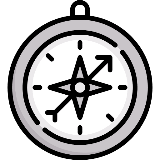 Compass technology direction navigation icon Compass technology direction navigation icon