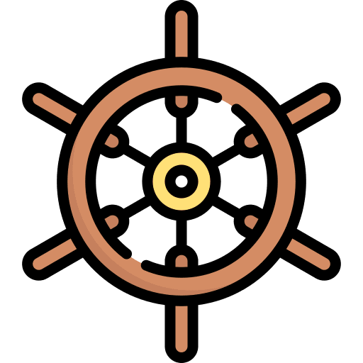 Steering wheel sailing rudder steering wheel icon Steering wheel sailing rudder steering wheel icon
