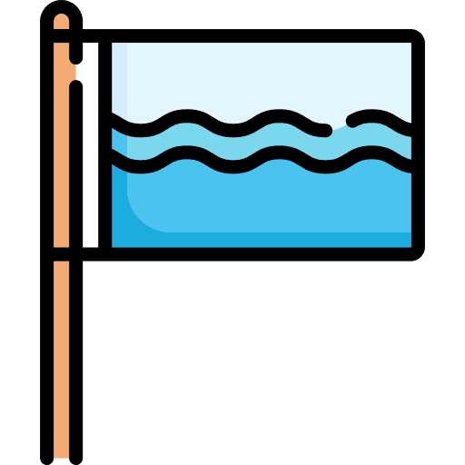 World oceans day flags protection international icon World oceans day flags protection international icon