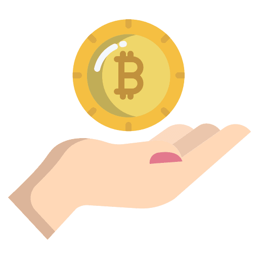 Bitcoin cash money payment allowance icon