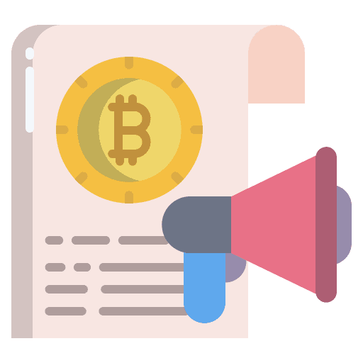 Announcement document advertising ads icon