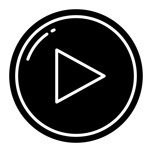 Play play button music player multimedia icon