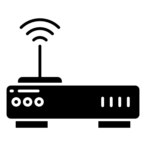 Router electronics router communications icon