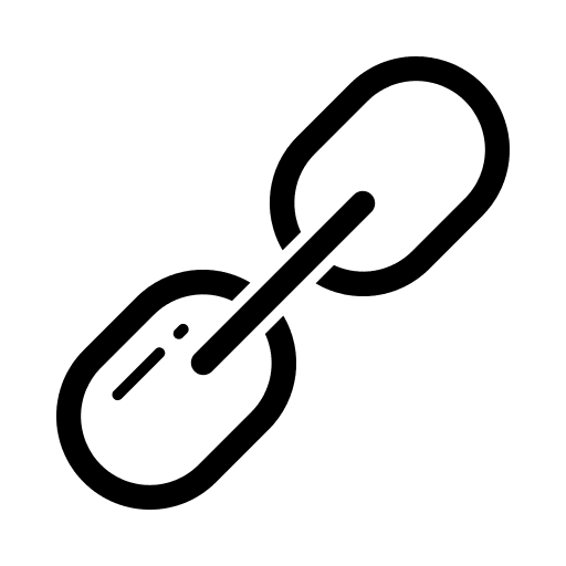 Url seo and web durable hyperlink icon